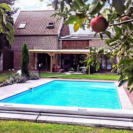 Chambres D Hotes ,Hotel ,Secret D'Une Nuit A Vicq Pres De Onnaing,Avec Piscine Exterior photo