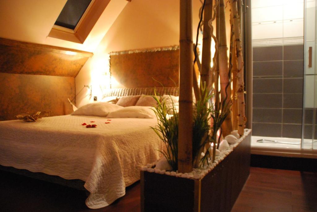 Chambres D Hotes ,Hotel ,Secret D'Une Nuit A Vicq Pres De Onnaing,Avec Piscine Room photo